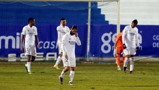 "Реал" үшінші дивизиондағы командадан ұтылып Испания кубогынан шығып қалды