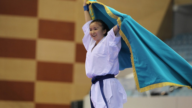 Мөлдір Жаңбырбаева каратеден Олимпиада ойындарының жолдамасын жеңіп алды