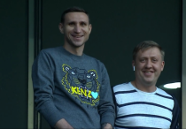 Дмитрий Шомко (сол жақта). Сурет: kazfootball.kz©