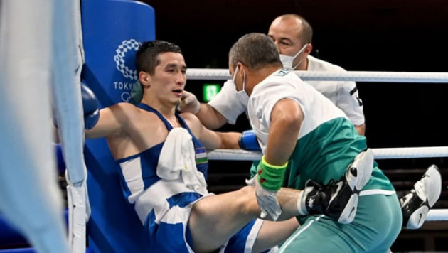 Өзбекстан құрамасындағы қазақ боксшысы Олимпиаданың жартылай финалына шыға алмады
