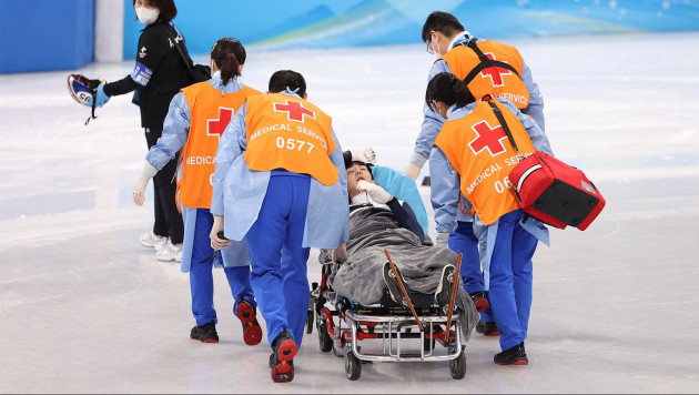 Олимпиадада кореялық конькиші жарақат алды