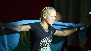 Мария Агапова UFC ұйымындағы келесі кездесуінің алдында мәлімдеме жасады