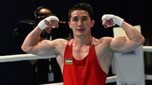 Өзбекстан намысын қорғайтын қазақ боксшысы "Канело" - Бивол андеркартында қарсыласын нокаутқа түсірді