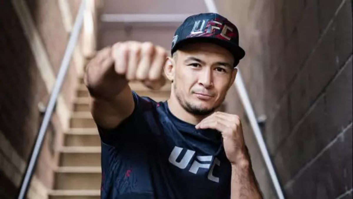 "Жуырда кездесеміз". UFC-дегі қазақ Махачевтің жеңісі жайлы