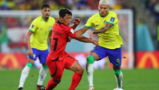 Кореяны тас-талқан еткен Бразилия ширек финалға өтті