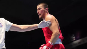 Қазақ боксшы екі рет нокдаунға түскенімен өзбек қарсыласын жеңді