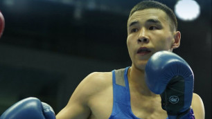 Олимпиадаға іріктеу турнирінде тағы бір қазақ боксшы бірінші айқаста жеңіске жетті