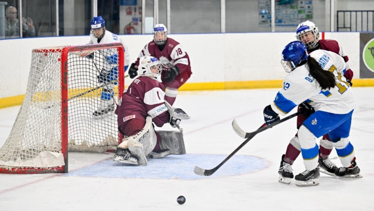 Хоккейден Қазақстан әйелдер құрамасы ӘЧ-де Латвиядан ұтылды
