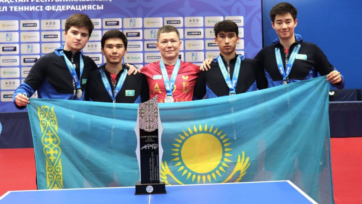 Қазақстан жасөспірімдері үстел теннисінен АЧ-ге жолдама жеңіп алды