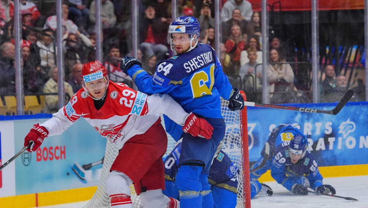 Қазақстан хоккейшілері әлем чемпионатында Даниядан ұтылды