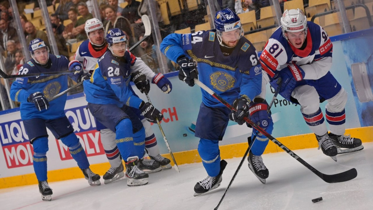 Хоккейден Қазақстан құрамасының ӘЧ-дегі мачтінде 7 гол соғылды