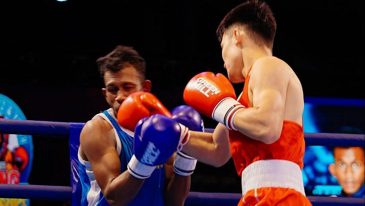 Қазақ боксшы АЧ-де қарсыласын бірінші раундта нокаутқа түсірді