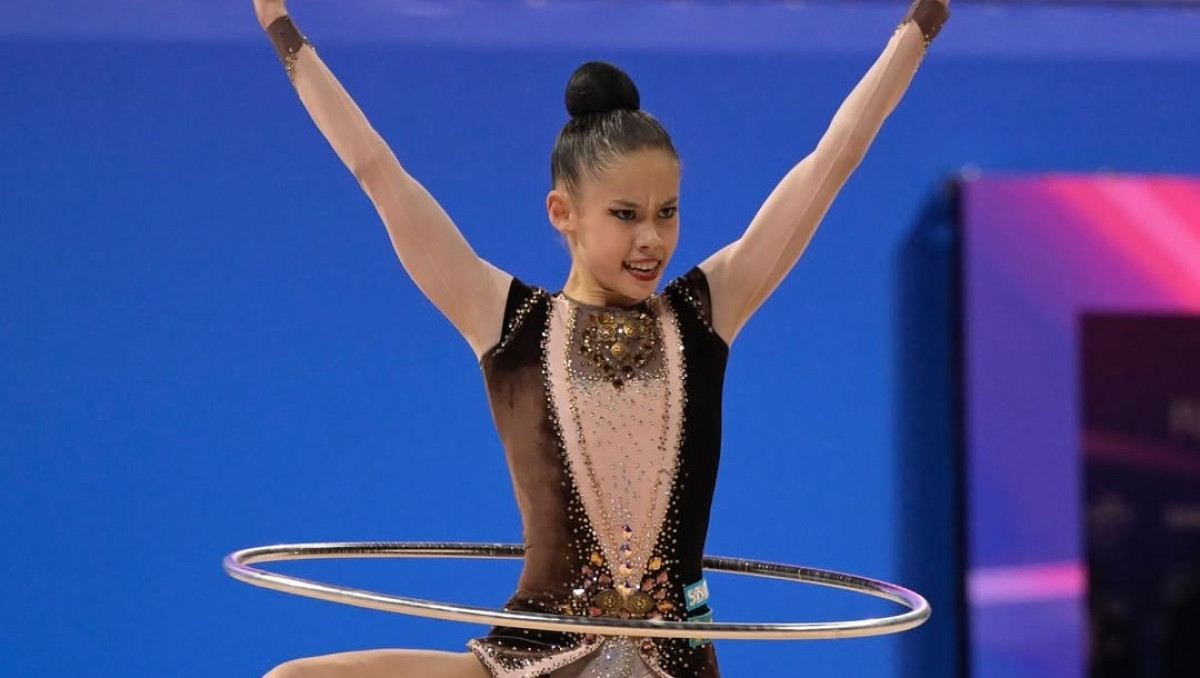 Қазақстандық гимнасшы қыз әлем чемпионатында тарихи алтын медаль жеңіп алды