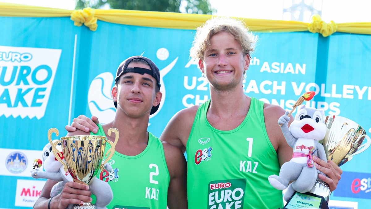 Қазақстан алғаш рет жағажай волейболынан жастар арасындағы Азия чемпионатында жеңіске жетті
