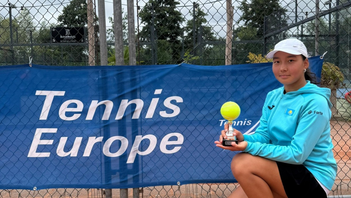 Айым Қанағатова теннистен Нидерландтағы турнирдің жеңімпазы атанды