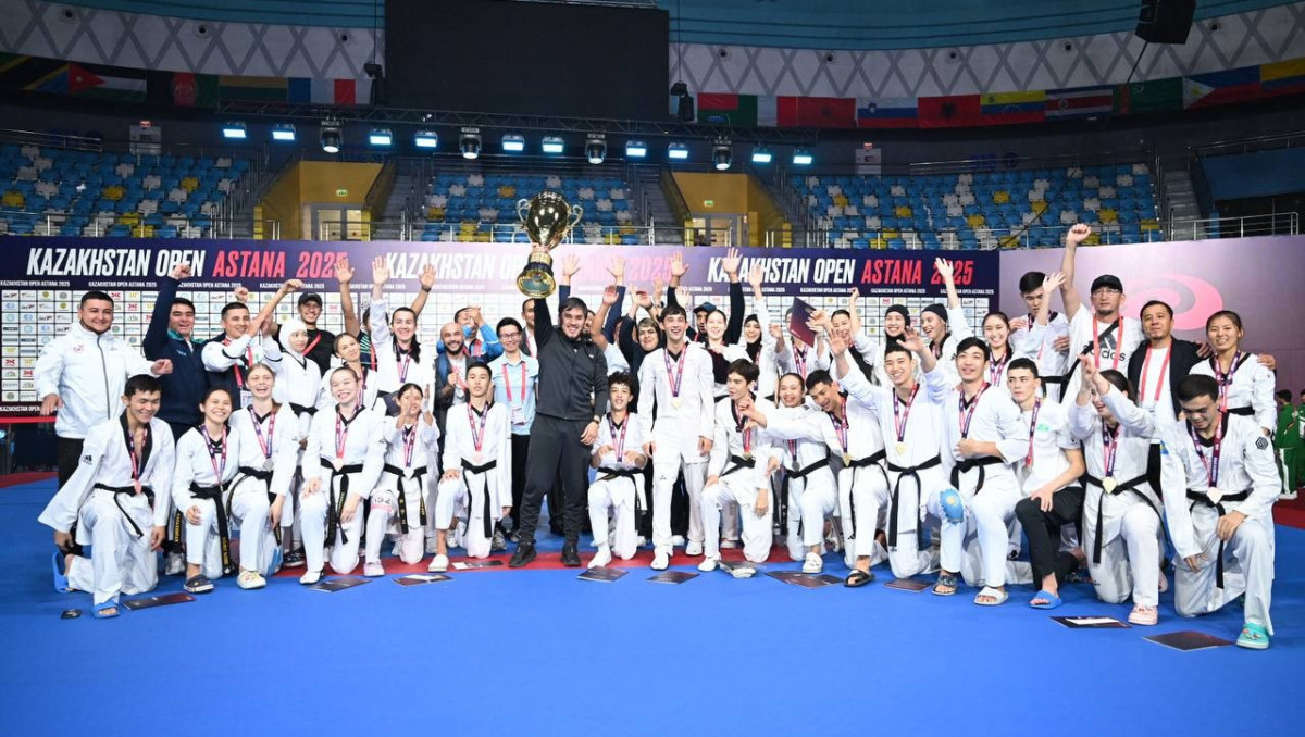 Қазақстан таеквондошылары Kazakhstan Open рейтингтік турнирінде он алтын жеңіп алды