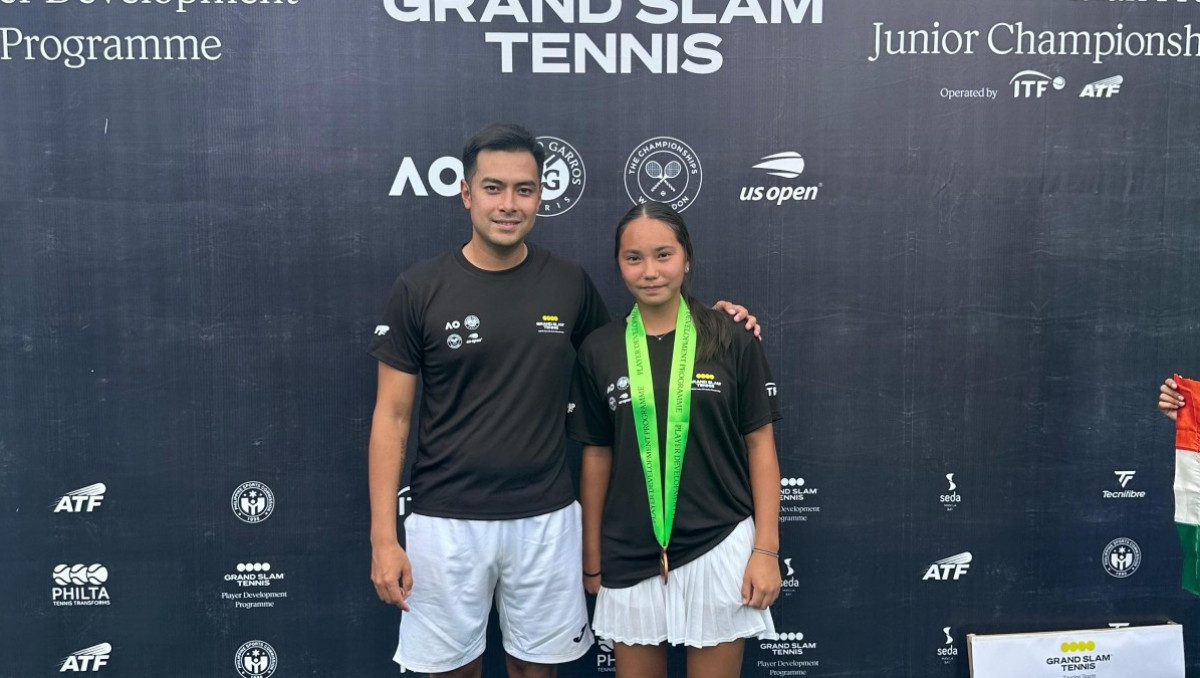 Қазақстандық жас теннисші Азия чемпионатында жүлде жеңіп алды