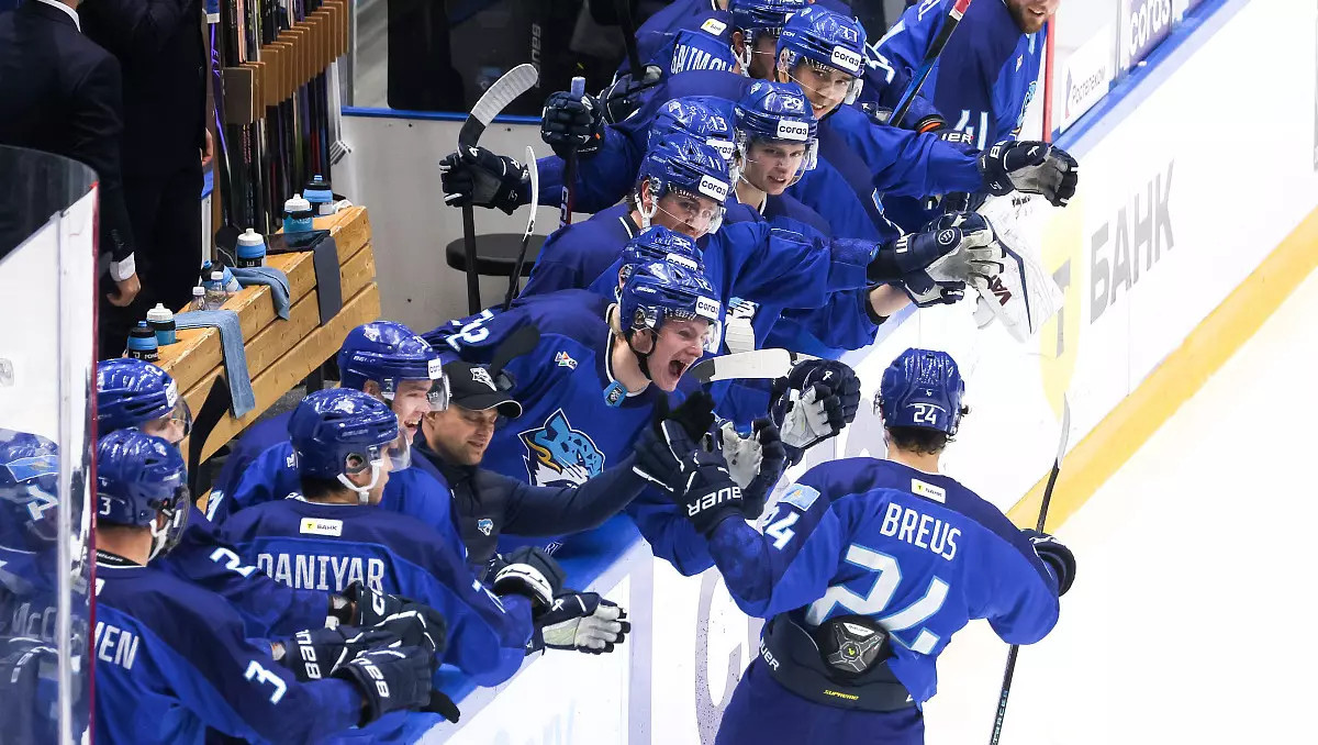 "Барыстың" бес дүркін чемпионмен ҚХЛ-дегі матчіне трансляция