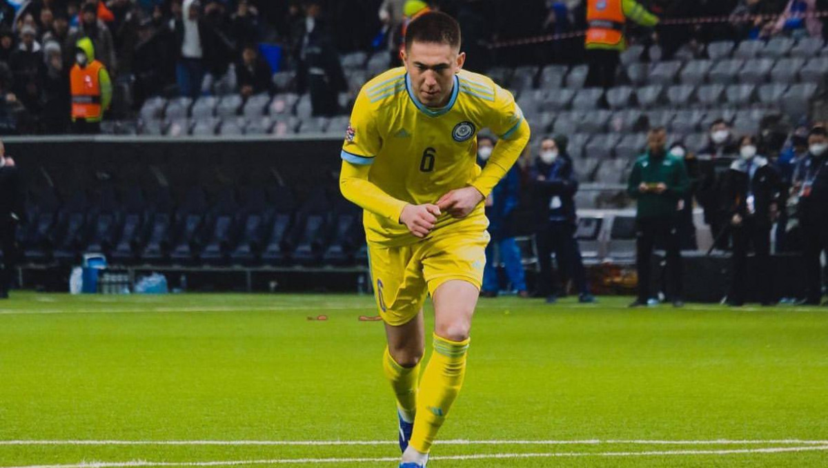 Қазақстан тарихында болмаған! УЕФА қазақ футболшының голын атап өтті