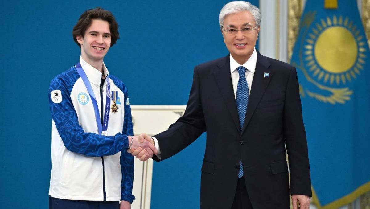 Президент қысқы Олимпиада чемпионы Михаил Шайдоровты марапаттады