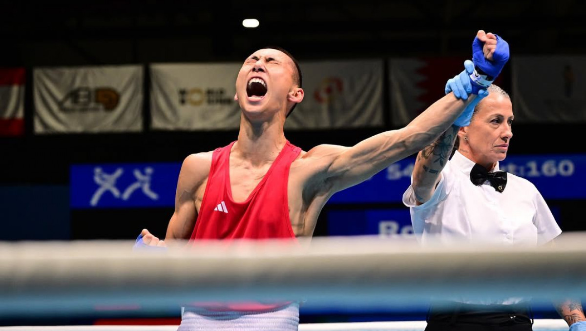 Еесеңгіретіп қойды! Қазақ боксшы өзбекстандықты жарыстан шығарып тастады