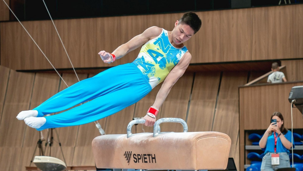 Қазақстан құрамасы спорттық гимнастикадан Әлем кубогы кезеңін бір күміс алды