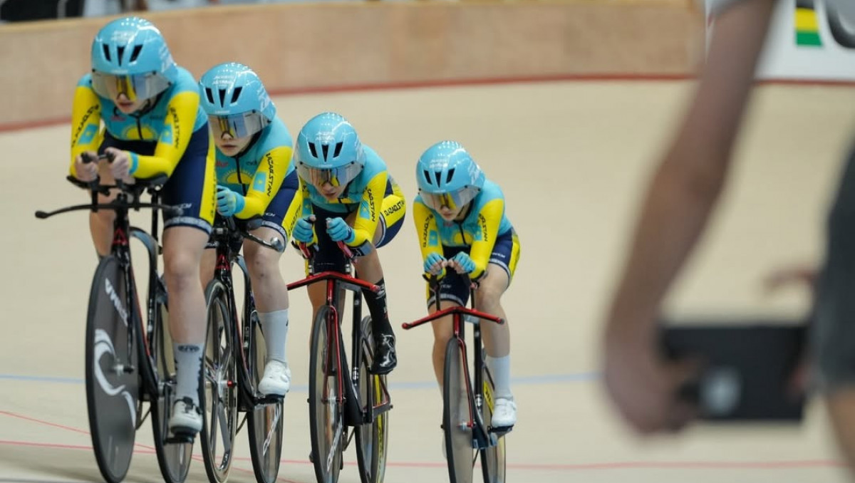 Қазақстан тректегі велоспорттан Азия чемпионатында алтын медаль жеңіп алды