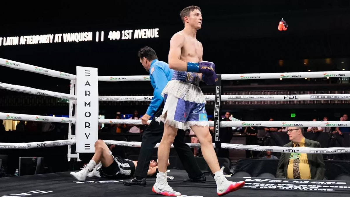 Канеломен жаттыққан қазақстандық нокаутшы АҚШ-та екінші айқасын өткізеді