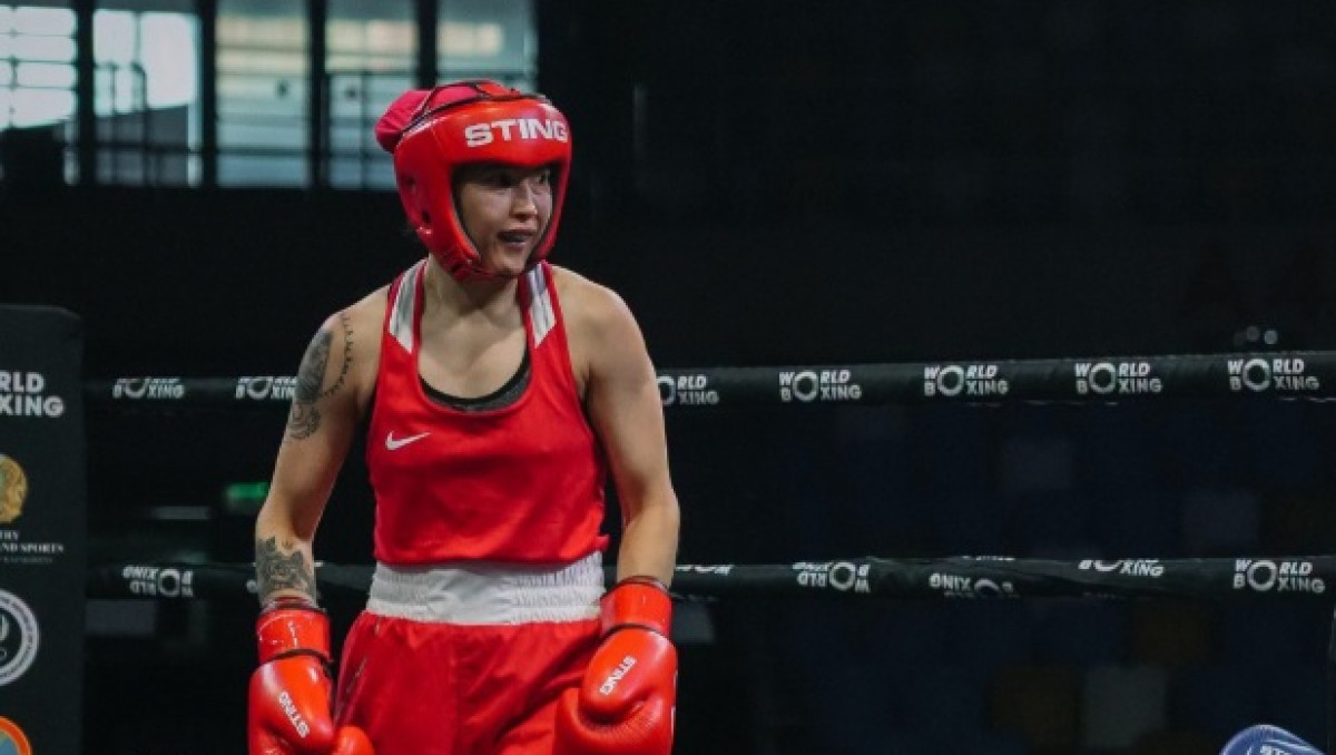 Жаңа салмаққа ауысқан Назым Қызайбай Әлем кубогын жеңіспен бастады