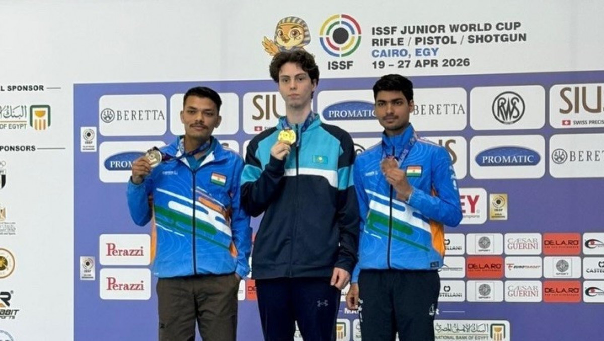 Қазақстандық жасөспірімдер Әлем кубогы кезеңінде екі алтын медаль жеңіп алды