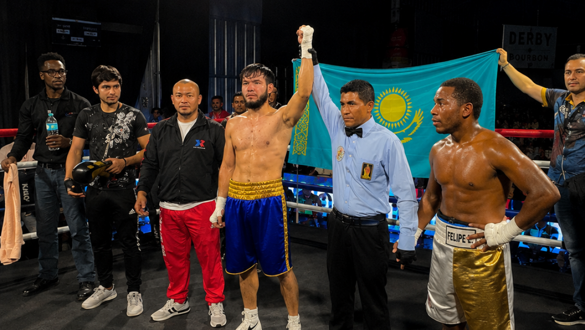 Нокауттан жігері сынбаған "Қазақ Титан" WBC титулын жеңіп алды