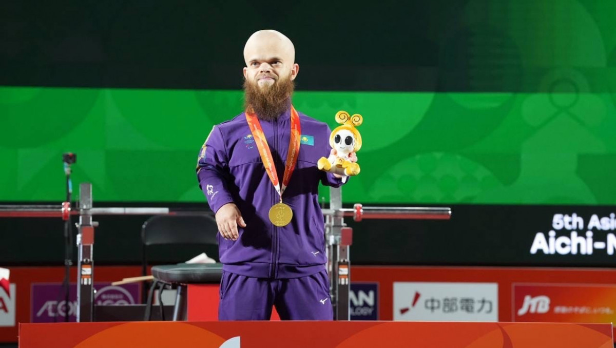 Қазақстандық спортшы Азия Пара ойындарының жеңімпазы атанды