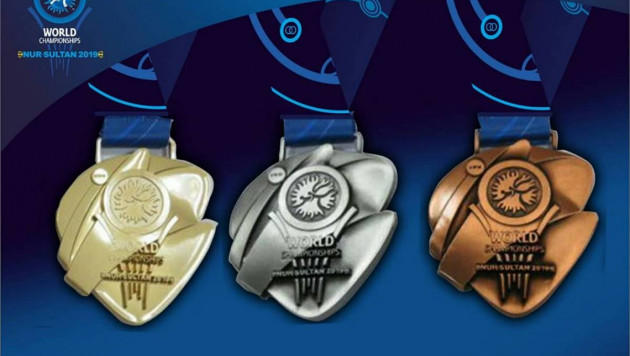 Нұр-Сұлтанда күрестен әлем чемпионаты медальдарының көрсетілімі өтті