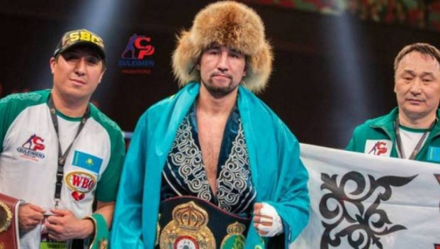Үш титулға ие жеңілмеген қазақ боксшы WBA рейтингінің Топ-3 тізіміне кірді