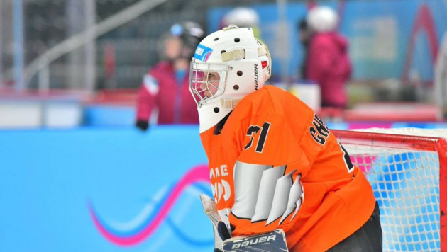 Қазақстандық хоккейші қыз жасөспірімдер Олимпиадасында командасына жеңіс сыйлады