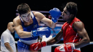 "Атағы маңызды емес". 21 жастағы қазақ боксшыдан жеңілген Олимпиада чемпионы мәлімдеме жасады