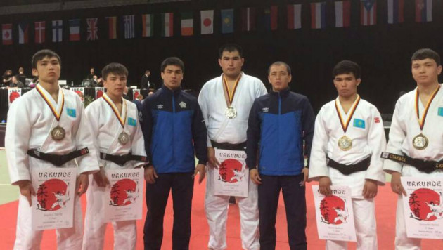Қазақстандық дзюдошылар халықаралық турнирден 5 медаль жеңіп алды