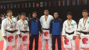 Қазақстандық дзюдошылар халықаралық турнирден 5 медаль жеңіп алды