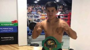 19 жастағы қазақ боксшы кәсіпқойда қатарынан үшінші жеңісіне жетті