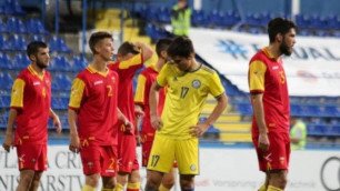 Футболдан Қазақстан жастар құрамасы Еуро-2021 іріктеу кезеңінде Черногориядан оңбай ұтылды