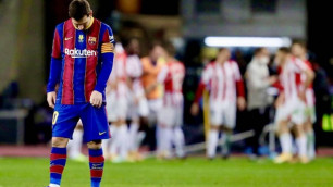 Месси алаңнан қуылды: "Барселона" Испания суперкубогында ұтылып қалды