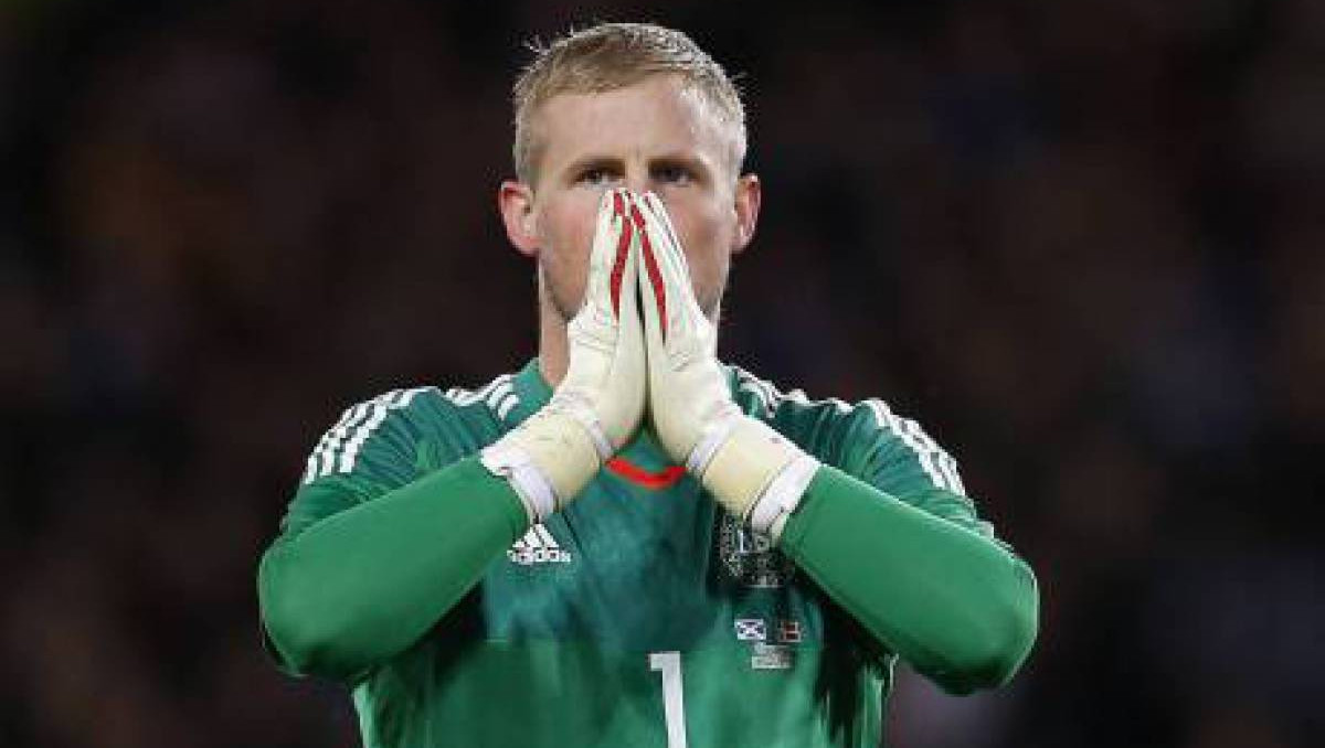 Каспер Шмейхель Қазақстанға қарсы ойынға қатыспайды