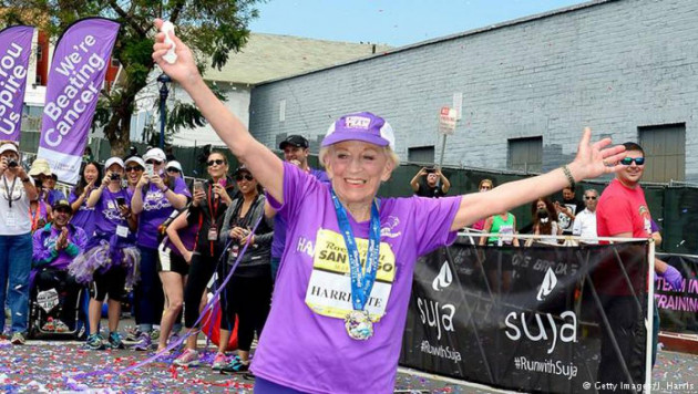 94 жастағы америкалық кейуана марафонның жартысын жүгіріп өтті