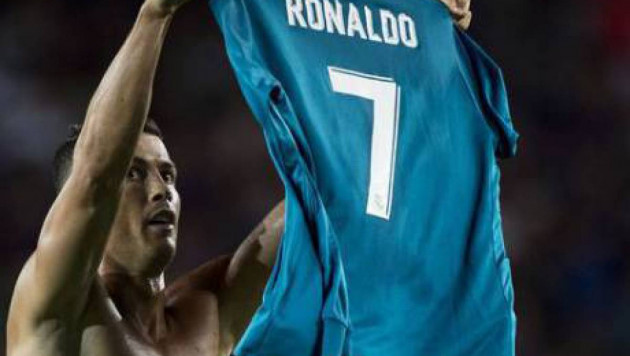 Роналду "Барселона" қақпасына гол салған сәтінде Мессидің қылығын қайталады