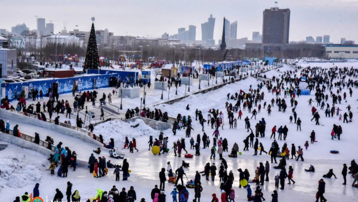 Астанада бірнеше мұз айдындары мен хоккей алаңдары ашылды