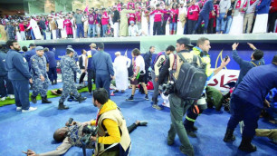 Кувейт стадионында қоршау опырылды: 11 адам зардап шекті