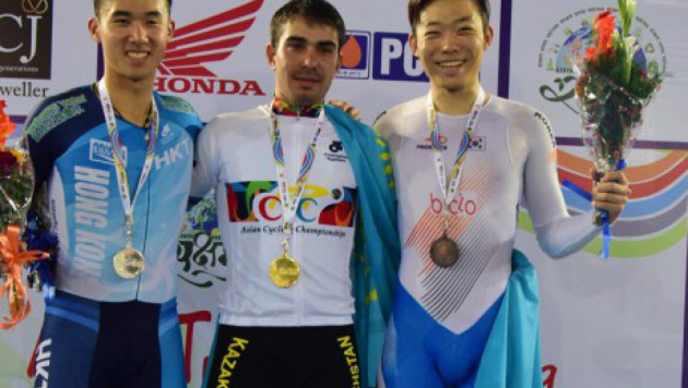 Велоспортшы Сұлтанмұрат Миралиев Азия чемпионатының алтын жүлдесін жеңіп алды