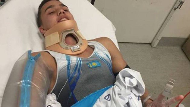 18 жастағы қазақстандық гимнаст Австралиядағы әлем чемпионатында ауыр жарақат алды