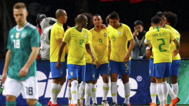 Бразилия соңғы 10 жылдан бері Германия құрамасын бірінші рет жеңді