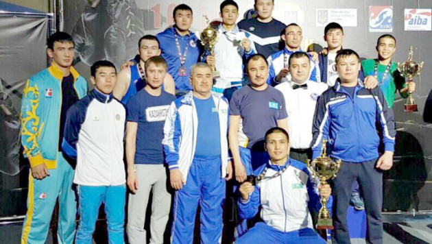 Қазақ боксшылары Украинадағы халықаралық турнирде 7 медаль жеңіп алды